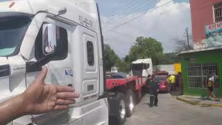 Accidentes frecuentes en calle Manuel J. Hernández preocupan a pobladores