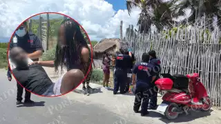Pareja de turistas sufren accidente de cuatrimoto en Tulum y resultan lesionados
