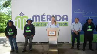 Meta de rehabilitar 300 kilómetros de calles de Mérida, en marcha, confirma Cecilia Patrón 