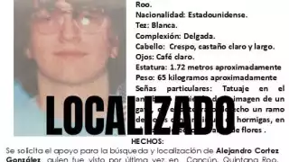 FGE desactiva ficha de búsqueda de Alejandro González, joven fallecido en playa Chac Mool de Cancún