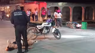 Motociclista repartidora detenida por presunto estado de ebrie