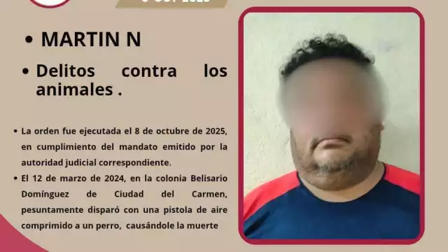 ¡Justicia para Tobi! Detención histórica en Ciudad del Carmen