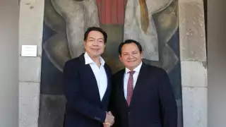 Joaquín Díaz Mena refuerza su relación con el Gobierno federal