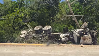 La víctima mortal habría fallecido en el momento del accidente tras salir proyectado