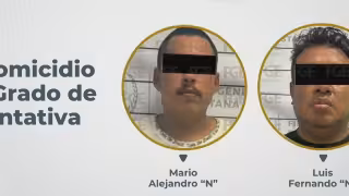 Caen dos hombres por presunto homicidio en grado de tentativa en Playa del Carmen