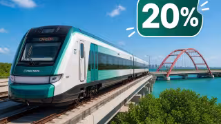 ¡Viaje exclusivo al Puente Nichupté! Tren Maya anuncia 20% de descuento; conoce los requisitos para viajar