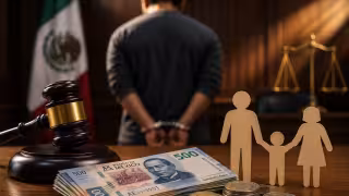Debía 600 mil pesos de pensión alimenticia: Sentencian a hombre a dos años de cárcel en Campeche
