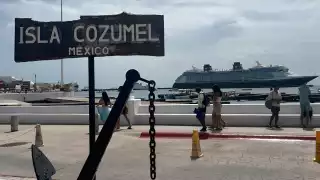 Llega el crucero Disney a Cozumel, Quintana Roo: VIDEO