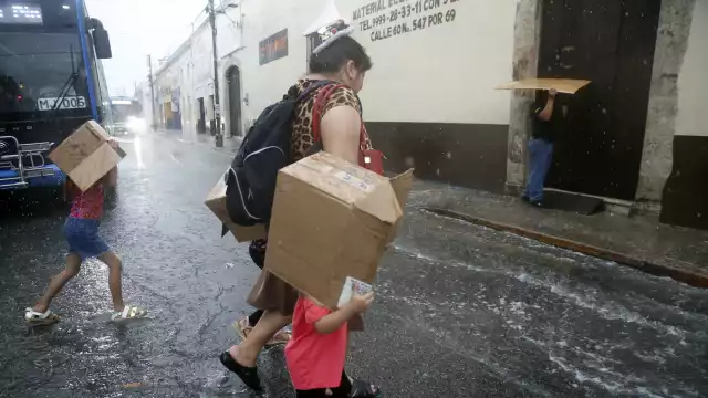 Se mantendrá la probabilidad de lluvias en Yucatán