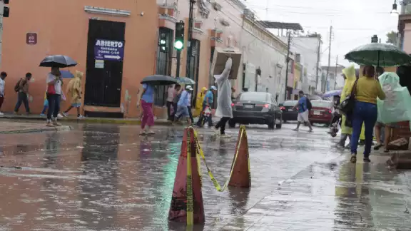 Las lluvias continuarán en Yucatán esta semana