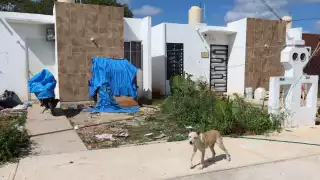 Invaden las casas de las víctimas de fraude inmobiliario  en Umán; Infonavit sigue sin darles respuesta 