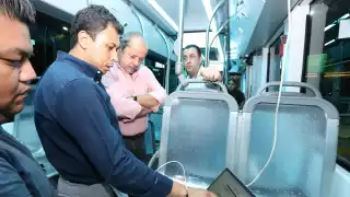 Se realizó la revisión de todas las unidades de Ie-tram para verificar que se encuentren en las  condiciones necesarias