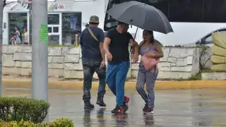 Las lluvias serán fuertes este fin de semana en Quintana Roo
