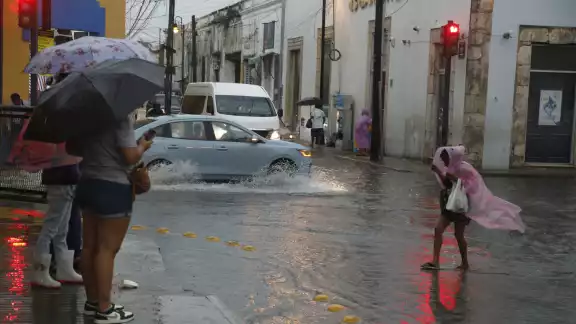 Se prevé que las lluvias sigan durante el fin de semana en Mérida Se prevé que las lluvias sigan durante el fin de semana en Mérida