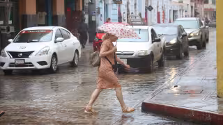Las lluvias serán de diversas intensidades en Yucatán este 26 de diciembre