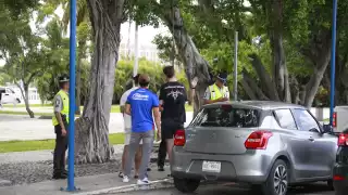 La Guardia Nacional reforzó la vigilancia en el aeropuerto de Cancún