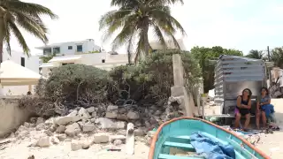 El antropólogo y espeleobuzo Sergio Grosjean denuncia depredación en la costa norte del estado