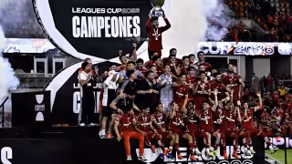 Los Diablos Rojos se proclamaron campeones de la Leagues Cup 2026.