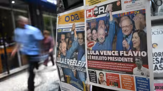 La victoria de Lula en Brasil dio la vuelta al mundo y fue la primera plana en América Latina.