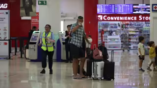 Caída del turismo golpea al Aeropuerto de Cancún