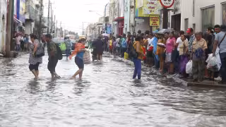 Mérida lideró las lluvias en México con 436.7 mm en una semana y dejó inundaciones históricas en Yucatán