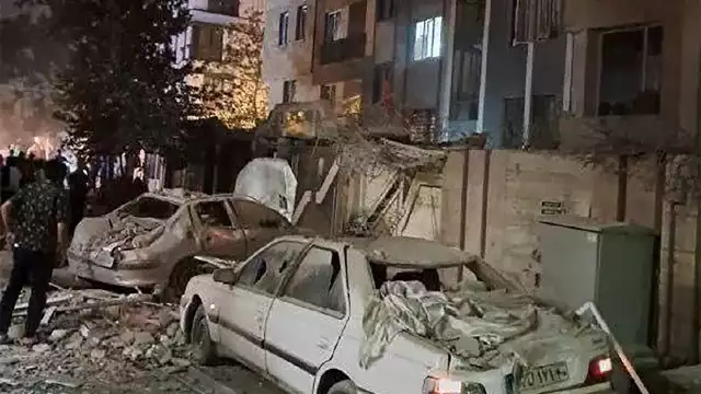 Los ataques alcanzaron conjuntos residenciales en Irán.