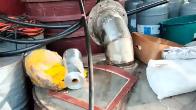 En el lugar se hallaron bidones con sustancias no reconocidas