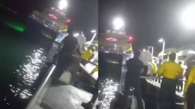 La afectada había perdido el equilibrio al descender de la embarcación, causando que cayera al agua