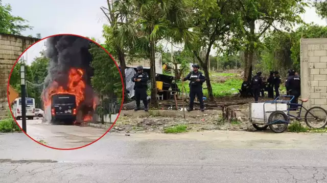 Durante el enfrentamiento, cuatro personas fueron detenidas, entre ellas una mujer embarazada