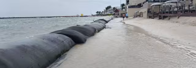 Autoridades analizan los efectos causados durante el paso del Huracán Beryl, en Quintana Roo