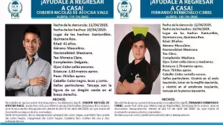 Activan fichas de búsqueda por dos personas desaparecidas en Lázaro Cárdenas