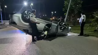 Cancún; reportan al menos tres accidentes viales durante las primeras horas del viernes