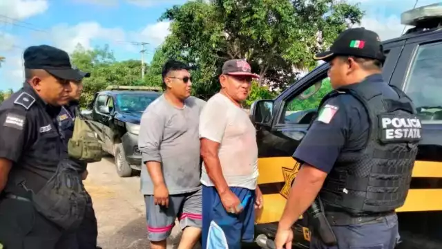 Los agenes acudieron a la calle 9 entre 28 y 30, donde fueron amenazados por el individuo