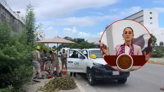 Uno de los puntos más destacados en la intervención de Sheinbaum fue el reconocimiento a la infraestructura energética heredada por el expresidente Andrés Manuel López Obrador.