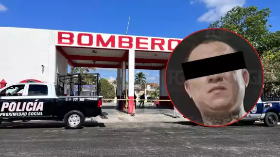 Detienen a “El 82”, presunto extorsionador en Cancún, también señalado por el homicidio de un bombero Detienen a “El 82”, presunto extorsionador en Cancún, también señalado por el homicidio de un bombero