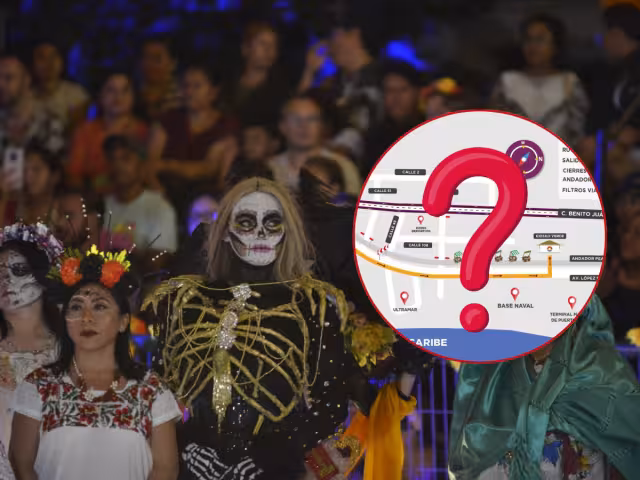 El cierre de calles seguirá hasta el domingo 2 de noviembre