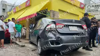 Conductor atropella a una mujer en tianguis de Paraíso Maya de Cancún y es agredido por vecinos: VIDEO 