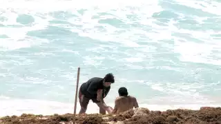 Rescatistas comentaron que por las fuertes rachas de viento se registra un oleaje diferente al habitual, por lo que se deben respetar las banderas rojas