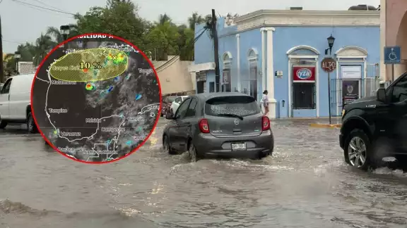 Un nuevo disturbio tropical en el norte del Golfo de México podría generar cambios en el clima de Campeche Un nuevo disturbio tropical en el norte del Golfo de México podría generar cambios en el clima de Campeche