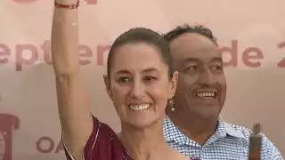 Claudia Sheinbaum en Oaxaca: “Garantizaremos los derechos de los pueblos originarios y continuaremos la Cuarta Transformación"