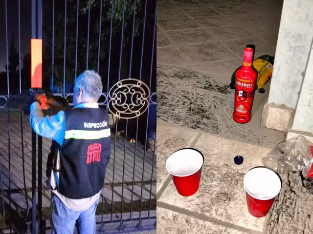 Más de 120 menores estaban tomando