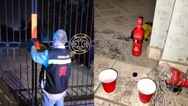 Más de 120 menores estaban tomando