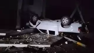 Aparatoso accidente deja dos muertos en Chetumal