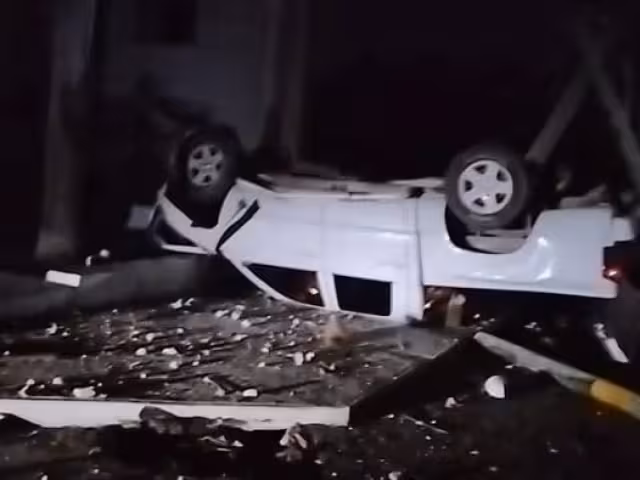 El accidente tomó lugar en la intersección de la avenida Universidad con la calle Ignacio Comonfort de Chetumal