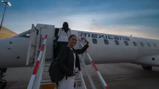 Claudia Sheinbaum, candidata presidencial de la coalición Sigamos Haciendo Historia