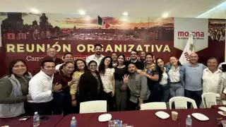 Luisa María Alcalde y Andrés Manuel López Beltrán visitan Campeche en gira de Morena