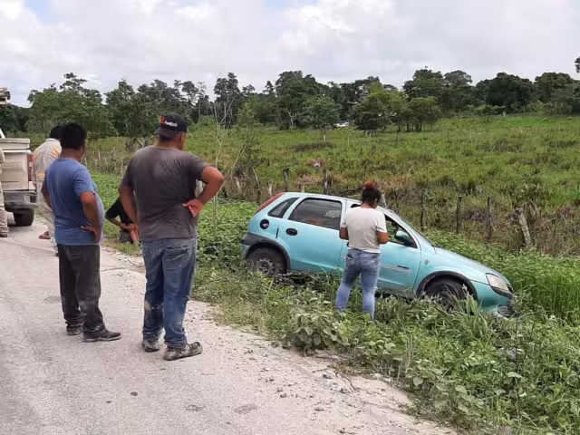 El incidente ocurrió cerca del ejido Justicia Social, en el municipio de Escárcega