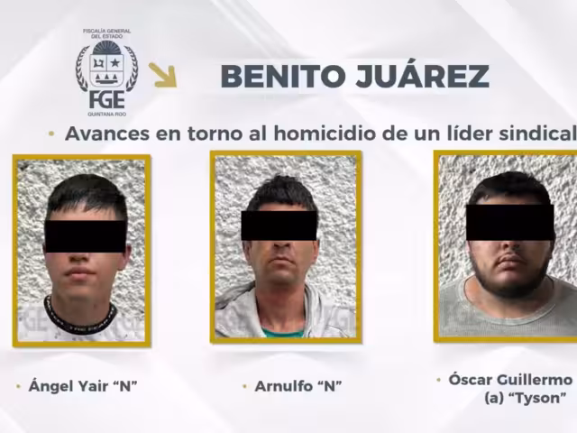 Los tres detenidos enfrentarán una audiencia de control el próximo 15 de agosto