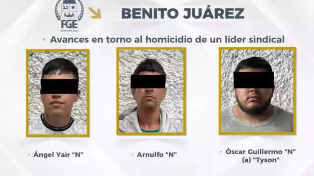 Los tres detenidos enfrentarán una audiencia de control el próximo 15 de agosto