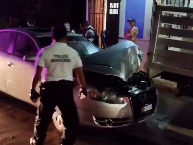 El conductor intentó huir pero fue detenido